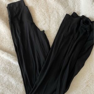 Aerie Crossover Flare Leggings